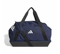 adidas Unisex Tiro Duffle Bag Medium with Bottom Compartment, Team Navy Blue 2/White, One Size