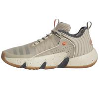 adidas Mixte Trae Unlimited Shoes Chaussures de Basket-Ball, Wonder Beige/Carbon/Wonder White, 46 EU