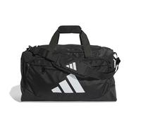 adidas Mixte Training Defender Duffle Bag Small Duffel Bag, Black/White, One Size