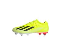 adidas Mixte X Crazyfast League Soft Ground Boots Chaussures de Football, Solar Yellow Core Black Cloud White, 47 1/3 EU