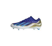 adidas Mixte X Crazyfast Messi League Firm Ground Boots, Lucid Blue/Blue Burst/Cloud White, 43 1/3 EU