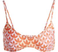 Adidas Monogram Bikini Top Womens Orchid/Orange 16 (XL) Female