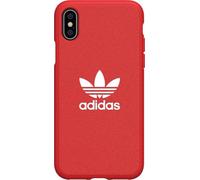 adidas Moulded Case Canvas PC et TPU Logo Case pour iPhone X et iPhone XS - rouge