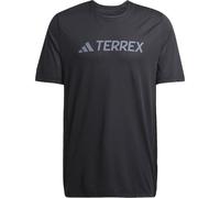 Adidas - Tee-shirt de trail running léger et respirant - Multi Logo Tech TeeT Black pour Homme - Taille S - Noir Noir S