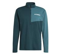 ADIDAS Multi Half Zip Ls Tee - Homme - Vert - taille S- modèle 2025