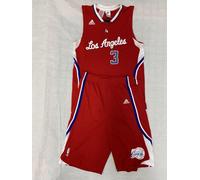 Adidas NBA Clippers Chris Paul #3 Maillot + Short Rouge / Taille 164 / LARGE