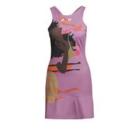 adidas New York Y Robe Femmes-Lilas,Multicouleur S