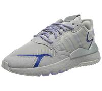 adidas Nite Jogger W Baskets pour Femme, Grey Two Silver Met Dust Purple, 41 1/3 EU