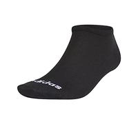 adidas NO Show 3PP Chaussettes Mixte Adulte, Black/White, FR (Taille Fabricant : XS)