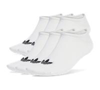 Adidas No Show 6 Pack Unisexe - Chaussettes, Blanc - Taille 37-39 - Coton White 37-39