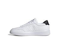 adidas Nova Court Chaussures de Tennis Unisexes pour Adulte, Noir/Blanc (Ftwbla Negbás Ftwbla), 43 1/3 EU