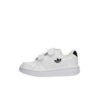 adidas NY 92 CF C, Baskets Unisexes - Enfants et Adolescents, Blanc Noyau Noir Blanc, 25 EU