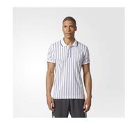 adidas NY Striped Polo Homme