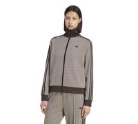Adidas Og Tweed Tracktop Femme - Vestes Zippees, Marron - Taille XL (46-48) - Poly Mesh Brown XL (46-48)