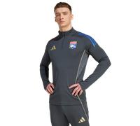 Adidas Olympic Lyon Homme - Vestes Zippees, Gris - Taille S - Poly Fleece Grey S