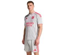 Adidas Olympic Lyon Third 25-26 Homme - Jerseys/Réplicas, Gris - Taille XXL - Poly Jersey Grey XXL