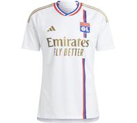 Adidas Olympique Lyon Home Shirt 2023 2024 Adults Blanc 2XL Male