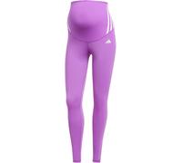 Adidas Optime Essentials Full-Length Leggings (Maternity) Womens Burst violet 6 (XXS) Female