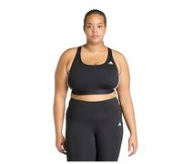 adidas Optime Essentials Workout 3-Stripes Medium Support (Plus Size) Soutien-Gorge de Sport Femme (Lot de 1)