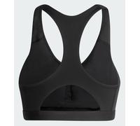 adidas Optime Essentials Workout Sports Bra Women Brassière XS Noir