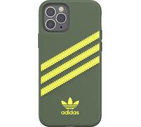 adidas Originals Étui moulé Pin Sauvage/Jaune Acide pour iPhone 12/12 Pro, étui de téléphone résistant aux Chutes