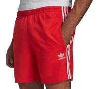 Adidas Original 3 Rayures Board Shorts Homme Shorts de Bain Short Rouge S-XXL