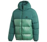 Adidas Original Bas Pluie Hiver Veste Doudoune Matelassée Épais Doublé Vert