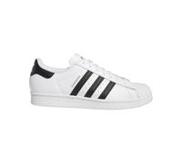 Adidas Original - Chaussures de skate - Superstar ADV Footwear White/Core Black/Footwear White pour Homme en Cuir - Taille 7,5 UK - Blanc Blanc 7,5 UK
