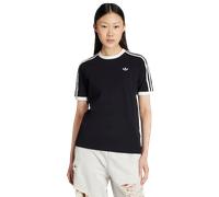 Adidas Originals 3-stripes T-shirt Femme - T-Shirts, Noir - Taille 32 - Jersey de coton Black 32