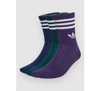 adidas Originals 3S Crew S 3P Socks à motifs L