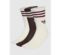 adidas Originals 3S Crew S 3P Socks marron L