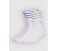 adidas Originals 3S Gl Ct 3P Chaussettes rose L