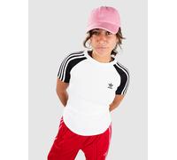 adidas Originals 3S Slim T-Shirt blanc XS