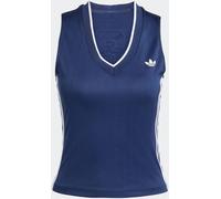 adidas originals adidas Originals Blue Soccer Summer Pinstripe V-Neck Vest