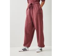 adidas originals adidas Originals Red Essentials Linear Boyfriend Washed Joggers
