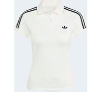 adidas originals adidas Originals White 3-Stripes Polo Shirt White 4-6