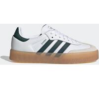 adidas originals adidas Originals White/Green Sambae W Trainers