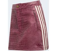 adidas originals adidas originals White/Red Faux Leather Snake Print Skirt White/Red EU 38 (UK 10)