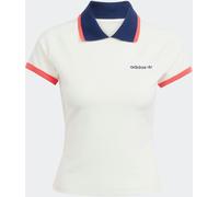 adidas originals adidas Originals White Short Polo Top White 16-18