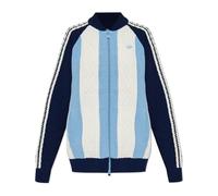 Adidas Originals - Archive Cutline Knit Track Top - Femme - Pulls - Bleu - Taille: 36 FR