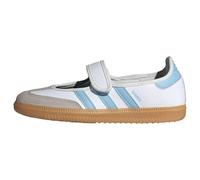 ADIDAS ORIGINALS Ballerines 'Samba' beige foncé / bleu clair / blanc, Taille 37-37,5