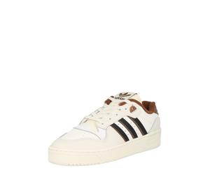 ADIDAS ORIGINALS Baskets basses 'Rivalry' marron / noir / blanc cassé, Taille 40
