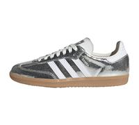 Adidas Baskets Samba pour homme, Cuir craquelé métallique argenté, 36 EU