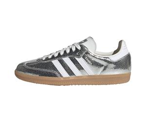 ADIDAS ORIGINALS Baskets basses 'Samba' argent / blanc, Taille 38