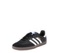 ADIDAS ORIGINALS Baskets basses 'Samba' bleu / or / noir / blanc, Taille 36,5-37