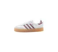 ADIDAS ORIGINALS Baskets basses 'Samba' gris clair / violet foncé / blanc, Taille 40
