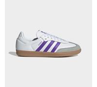 ADIDAS ORIGINALS Baskets basses 'SAMBA' gris / violet / blanc, Taille 40,5