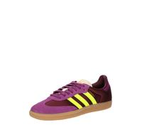 ADIDAS ORIGINALS Baskets basses 'SAMBA' jaune / violet / bourgogne / blanc, Taille 40,5-41