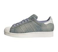 ADIDAS ORIGINALS Baskets basses 'Superstar II' bleu-gris / gris argenté / blanc, Taille 38,5-39