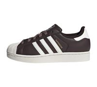 ADIDAS ORIGINALS Baskets basses 'Superstar II' brun foncé / or / blanc, Taille 39-39,5